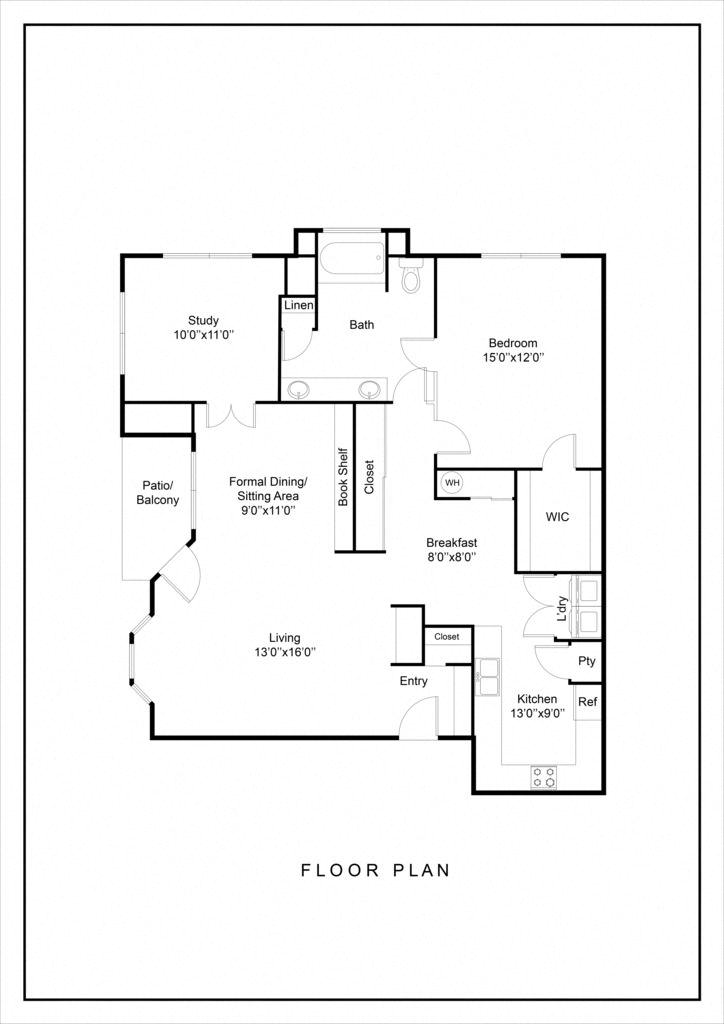 A9 floor plan